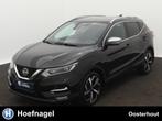 Nissan Qashqai 1.3 DIG-T Tekna + Automaat | Panoramadak | St, Gebruikt, Zwart, 4 cilinders, Zwart
