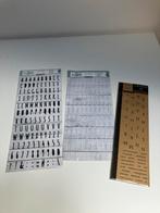 Alfabet stickers, Ophalen of Verzenden, Zo goed als nieuw