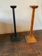 Antieke hoedenstandaard (2x) grenehout, Frans 1935, Ophalen of Verzenden