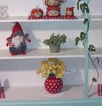 stippen vaas hema rood wit, Ophalen