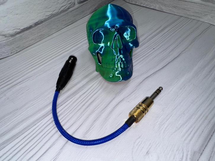 Cardas 4x24 Adaptor xlr to 6.3 adapter, Audio, Tv en Foto, Audiokabels en Televisiekabels, Nieuw, Interlink-kabel, Minder dan 2 meter