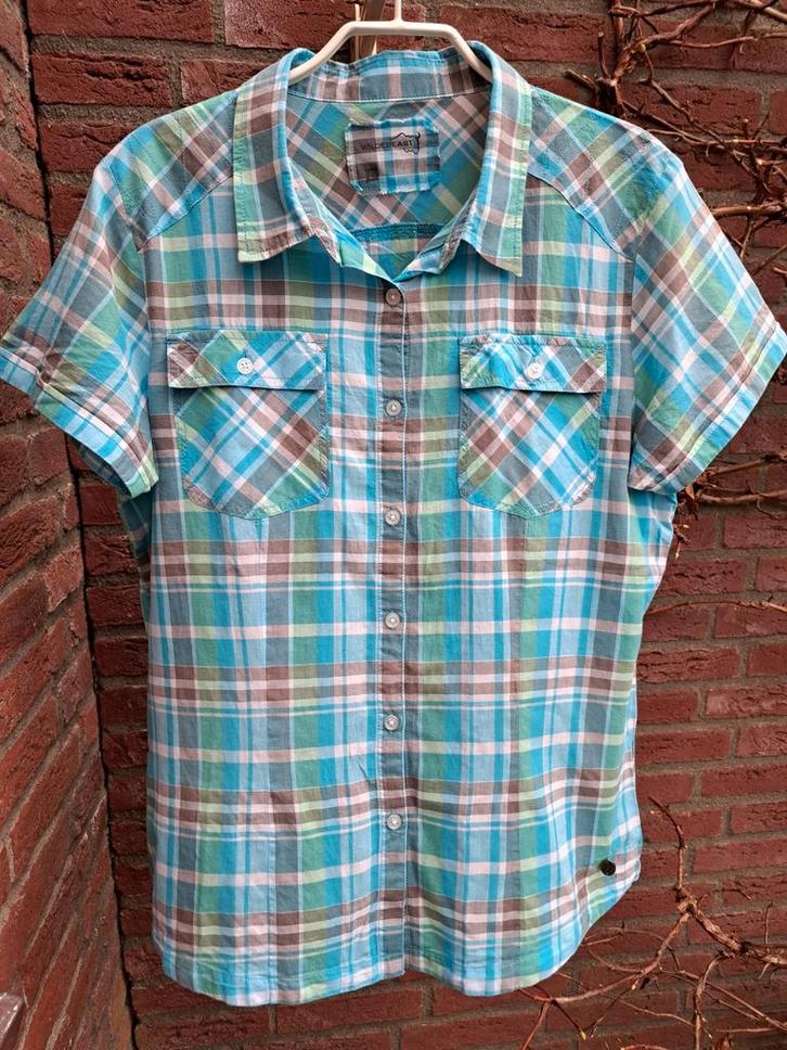 WildeBeast Geruite Blouse - Maat 40, Kleding | Dames, Blouses en Tunieken, Gedragen, Maat 38/40 (M), Blauw, Ophalen of Verzenden