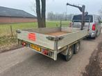 Plateau aanhanger tandemasser koopje !!!, Ophalen of Verzenden, Zo goed als nieuw
