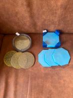 Handgemaakte Epoxy Onderzetters Set (5+houder), Ophalen of Verzenden, Nieuw, Glas of Kopje
