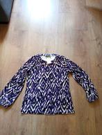 Mooie nieuwe paarse longsleeve mt L, Paars, Maat 42/44 (L), &Co Woman, Nieuw