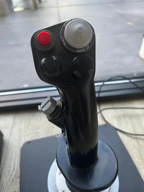 Thrustmaster HOTAS Warthog, Computers en Software, Joysticks, Gebruikt, Ophalen of Verzenden