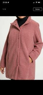Winterjas oud roze Teddy maat 48/50, Ophalen of Verzenden, Zo goed als nieuw, Maat 46/48 (XL) of groter, Roze