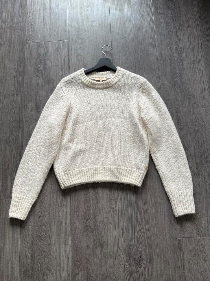 Witte trui gebreide trui van Josh V, Maat S, ZGAN!, Kleding | Dames, Truien en Vesten, Zo goed als nieuw, Maat 36 (S), Overige kleuren