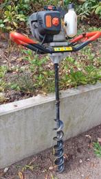 Elektrische grondboor weidepalen, Tuin en Terras, Hand-tuingereedschap, Ophalen, Zo goed als nieuw, Grondboor