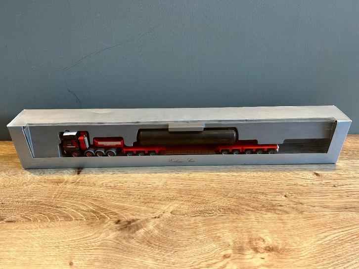 Herpa HO 1:87 Mammoet Zwaartransport Art K3500062, Hobby en Vrije tijd, Modelauto's | 1:87, Zo goed als nieuw, Bus of Vrachtwagen