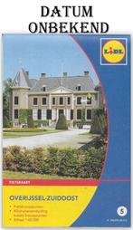 pl49 Plattegrond / Fietskaart - Overijssel - ZuidOost, Gelezen, Ophalen of Verzenden, Landkaart, 1800 tot 2000