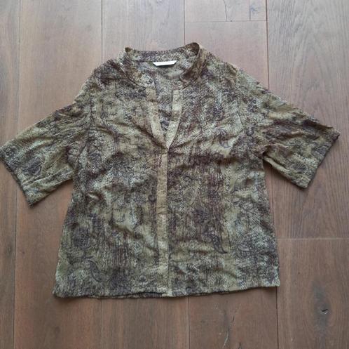 Blousje van Elvi. Maat L, Kleding | Dames, Blouses en Tunieken, Zo goed als nieuw, Maat 42/44 (L), Groen, Ophalen of Verzenden