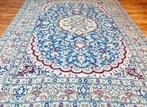 Perzisch tapijt handgeknoopt Nain Oosters vloerkleed, Gebruikt, Verzenden, Rood, 200 cm of meer