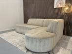 Nous Living - Arles - Hoekbank - Beige - Nette Staat, Ophalen of Verzenden, Zo goed als nieuw, 150 cm of meer, Vierpersoons of meer