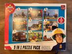Brandweerman Sam 9-in-1 puzzle pack, Ophalen, 10 tot 50 stukjes, Zo goed als nieuw