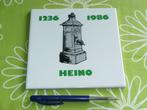 Heino 1236 - 1986 wandtegel, Verzamelen, Ophalen of Verzenden, Zo goed als nieuw