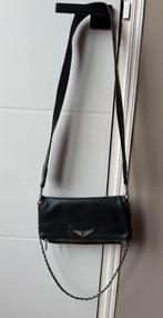Zadig en voltaire schouder tas zwart, Sieraden, Tassen en Uiterlijk, Ophalen of Verzenden, Zwart