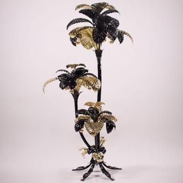 XXL palmboom lamp Hans Kögl 70s mid century palmlamp regency beschikbaar voor biedingen