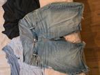 Korte broeken h&m mt 42-44, Kleding | Dames, Positiekleding, Blauw, Maat 42/44 (L), Ophalen of Verzenden, Gedragen