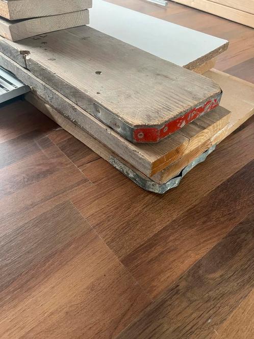 Gebruikte Steigerplanken, Doe-het-zelf en Verbouw, Hout en Planken, Gebruikt, Plank, Steigerhout, 200 tot 250 cm, 25 tot 50 mm