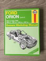 Haynes Manual vraagbaak Ford Orion 1983-1990, Ophalen of Verzenden
