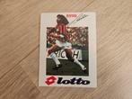 Ruud Gullit Ac Milan Lotto sticker, Verzamelen, Ophalen of Verzenden, Zo goed als nieuw, Buitenlandse clubs, Poster, Plaatje of Sticker