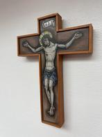 Artdeco kruisbeeld, kruis , kerk, Antiek en Kunst, Antiek | Religie, Ophalen