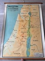 Schoolplaat Palestina - goede conditie, Ophalen, Aardrijkskunde