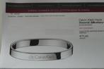 Calvin Klein hook bracelet., Ophalen of Verzenden, Zo goed als nieuw, Zilver, Staal