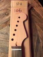 Stratocaster style neck” Unfinished Rosewood’ 106, Muziek en Instrumenten, Ophalen of Verzenden