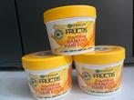 3 x Nieuw haarmasker 3 in 1 (banana hair food), Ophalen of Verzenden, Nieuw, Haarverzorger of -hersteller