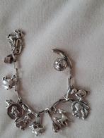Vintage  Closed Forever armband ( ruim 45 jaar oud), Sieraden, Tassen en Uiterlijk, Armbanden, Ophalen, Zo goed als nieuw, Zilver