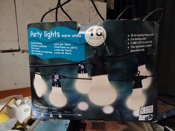 Party lights lampjes slinger feestverlichting  beschikbaar voor biedingen