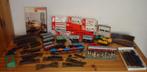 FLEISCHMANN HO TREIN 1306 WAGONS RAILS TOEBEHOREN, Hobby en Vrije tijd, Gebruikt, Gelijkstroom, Fleischmann, Rails