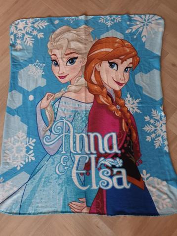 Frozen fleece deken Anna & Elsa