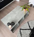 Salontafel hout betonlook, Huis en Inrichting, Tafels | Salontafels, Ophalen, 100 tot 150 cm, 50 tot 100 cm, Zo goed als nieuw