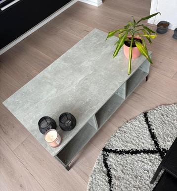 Salontafel hout betonlook