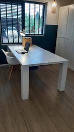 Eiken tafel, Huis en Inrichting, Tafels | Eettafels, Ophalen, 200 cm of meer, 50 tot 100 cm, Zo goed als nieuw