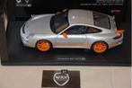1:18 PORSCHE 911 997 GT3 RS silver orange 77993 Autoart WRH, Ophalen of Verzenden, Zo goed als nieuw, Auto, Autoart