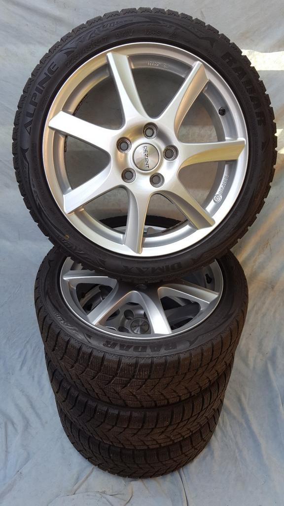 Velgen Kia ProCeed 17inch TPMS 5x114.3 Winter 225/45/17 94v, Auto-onderdelen, Banden en Velgen, Banden en Velgen, Winterbanden