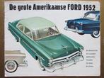 1952 FORD grote folder, Nederlands, Ophalen of Verzenden, Zo goed als nieuw, Ford