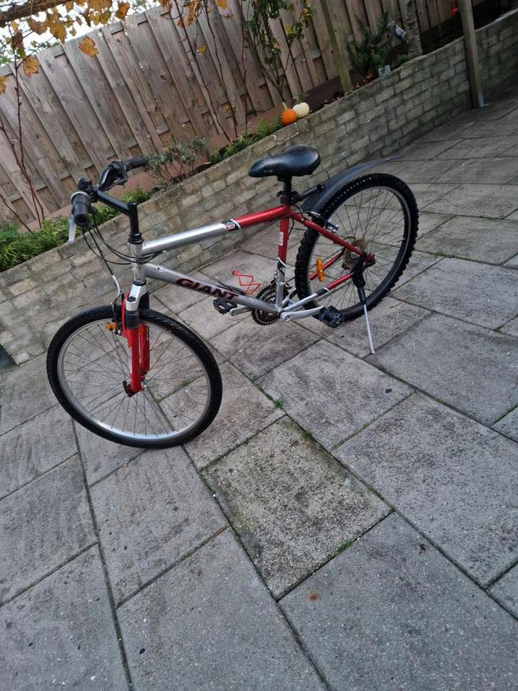 Giant Mountainbike Heren 26 inch, Fietsen en Brommers, Fietsen | Mountainbikes en ATB, Gebruikt, Giant, 49 tot 53 cm, Ophalen