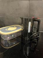 Opruiming – Bodum Waterkoker + Theezakjes Sorteerdoos, 1 tot 2 liter, Ophalen of Verzenden, Gebruikt