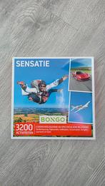 Bongo Cadeaubon - Sensatie (Nieuw in verpakking), Tickets en Kaartjes, Eén persoon, Cadeaubon, Overige typen