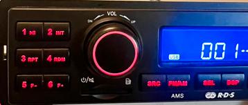 Autoradio AMS CT412 met USB,SD-KAART& AUX Z.G.A.N. beschikbaar voor biedingen
