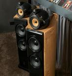 Mistral Sag 350 vloerstaande hifi luidsprekers, Zo goed als nieuw, 120 watt of meer, Front, Rear of Stereo speakers, Ophalen