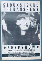 SIOUXSIE & THE BANSHEES 1988 originele Advertentie PEEPSHOW, Cd's en Dvd's, Vinyl | Rock, Gebruikt, Ophalen of Verzenden, 12 inch