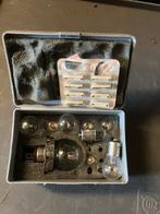 Kistje reservelampen origineel EX NL leger o.a. Daf YA 4400, Ophalen of Verzenden, Landmacht, Nederland, Overige typen