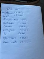 OPRUIMING GEGALVANISEERDE BUISKOPPELINGEN 48.3 mm, Tuin en Terras, Gaas en Draad, Ophalen, Zo goed als nieuw, Minder dan 10 meter