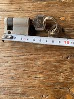 halve profielcilinder DOM  met 2 sleutels, Doe-het-zelf en Verbouw, Hang- en Sluitwerk, Ophalen of Verzenden, Rvs, Slot
